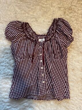 Waldshutz gingham top